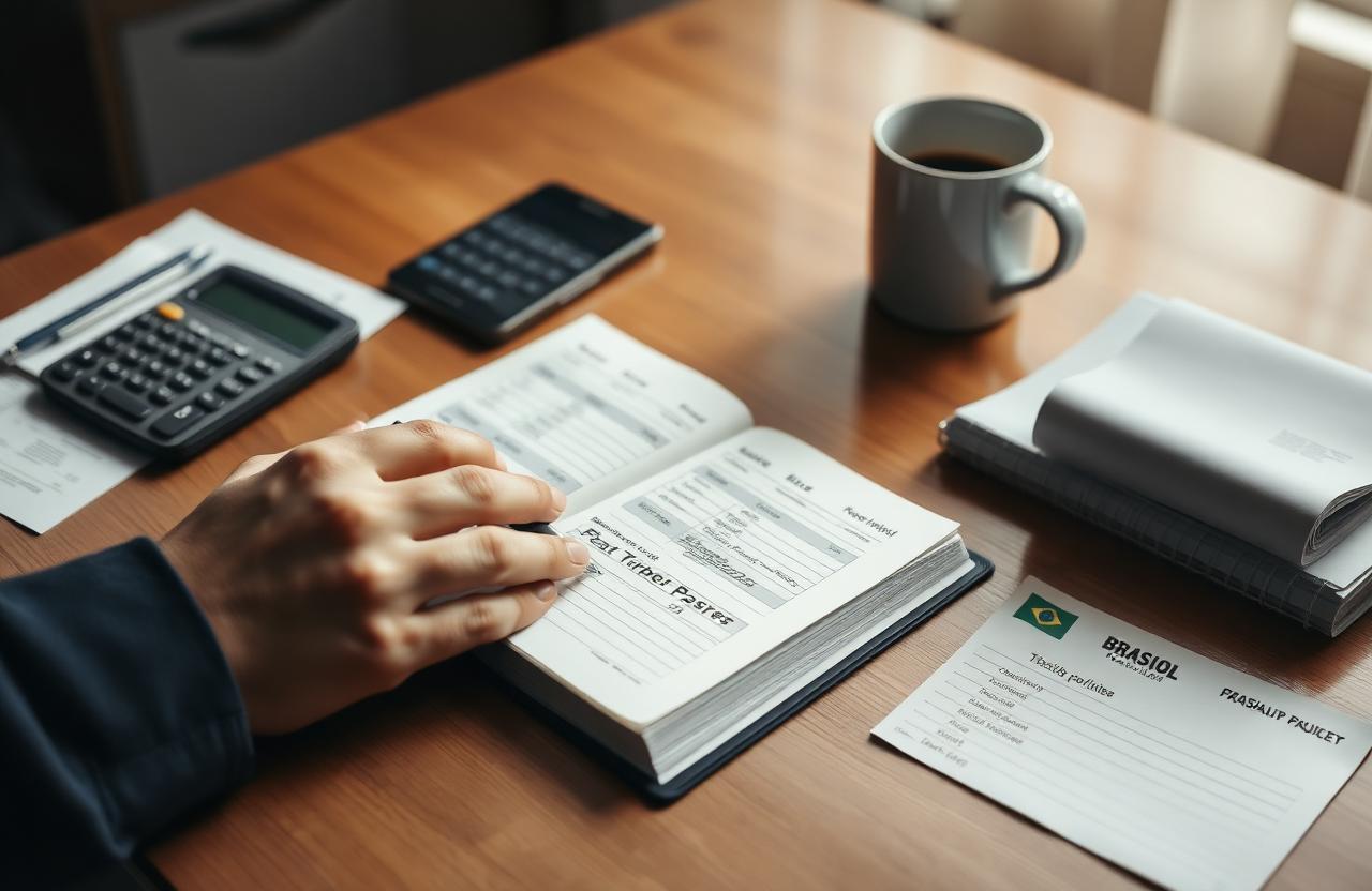 Como organizar a renda quando já existe desconto em folha
