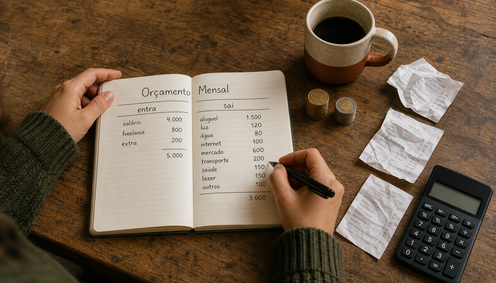 Como ter controle financeiro mesmo com a renda apertada